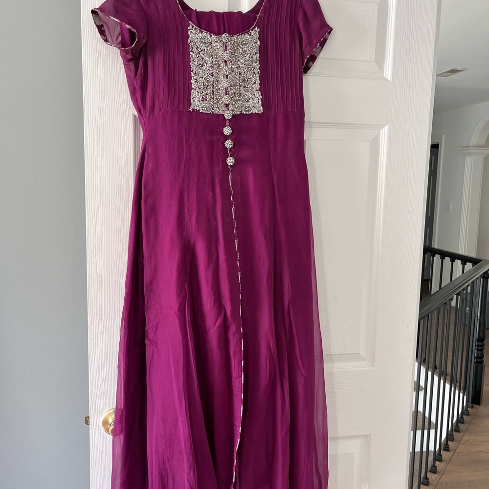 Pakistani designer salwar kameez- Rani Eman- 2 pieces